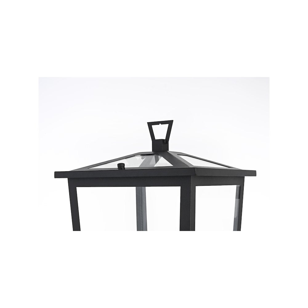 Cayman 7 inch Outdoor Pendant in Black