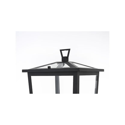 Cayman 7 inch Outdoor Pendant in Black