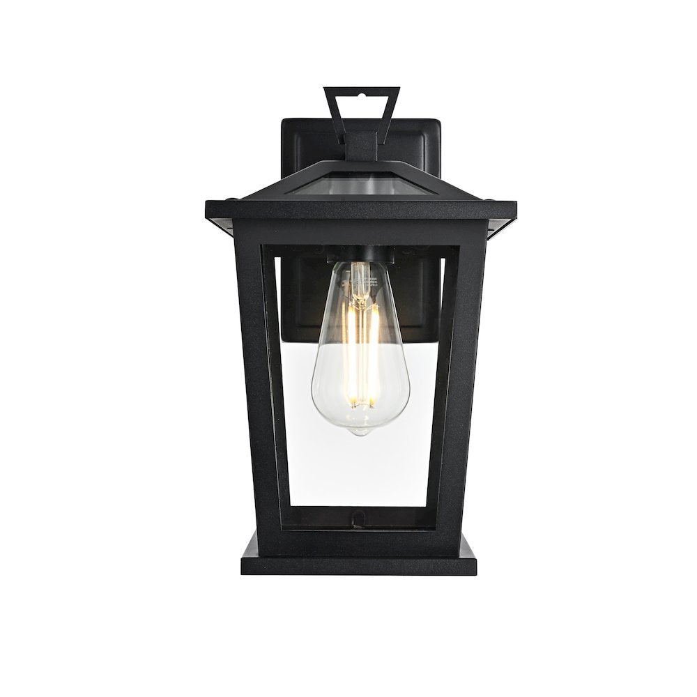 Cayman 7 inch Outdoor Pendant in Black