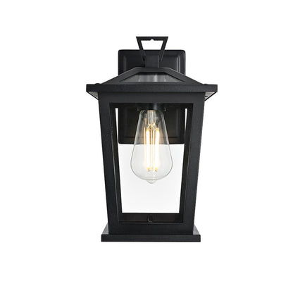 Cayman 7 inch Outdoor Pendant in Black