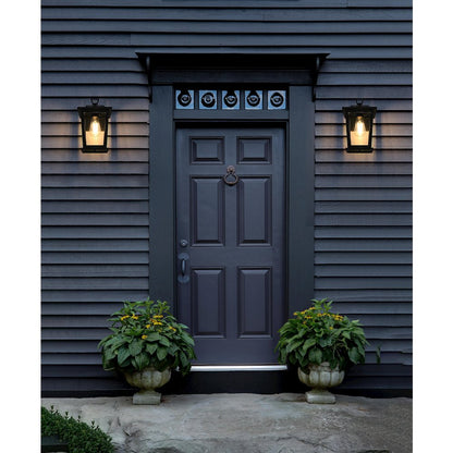 Cayman 7 inch Outdoor Pendant in Black