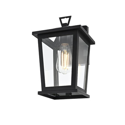 Cayman 7 inch Outdoor Pendant in Black