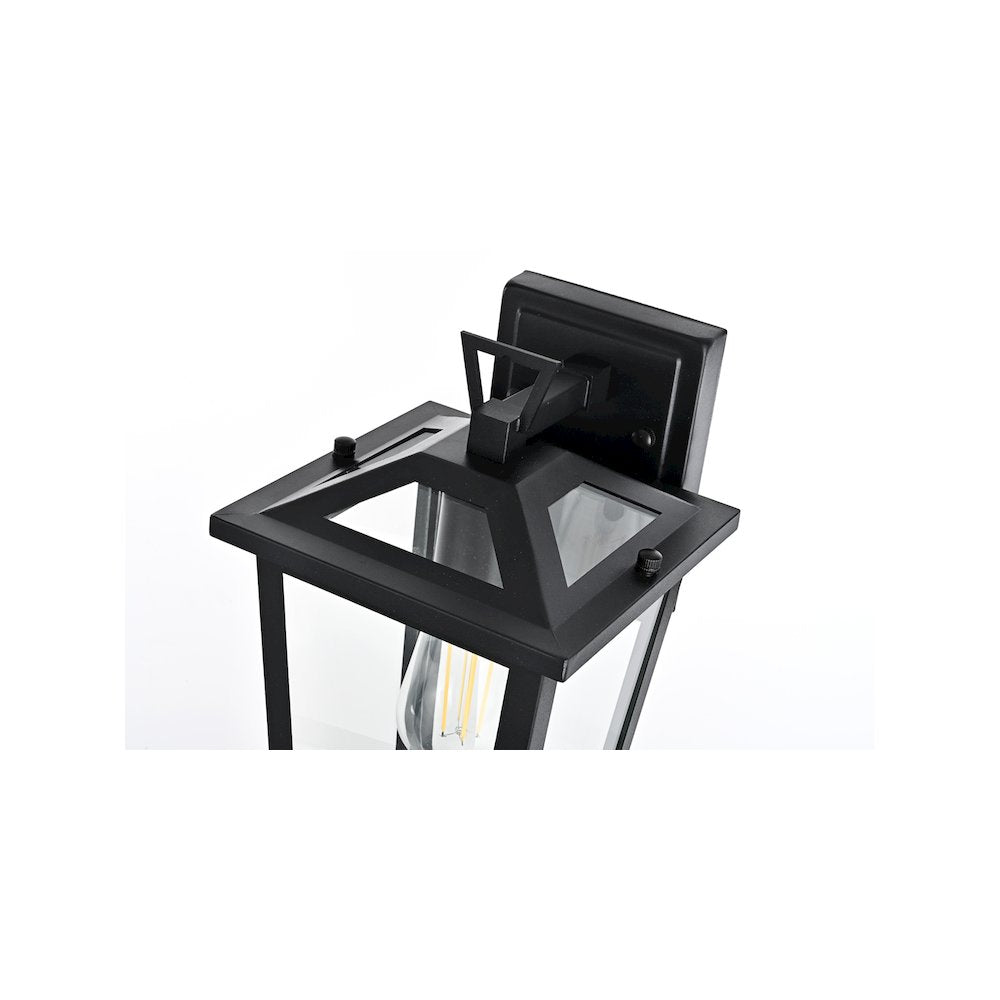 Cayman 7 inch Outdoor Pendant in Black
