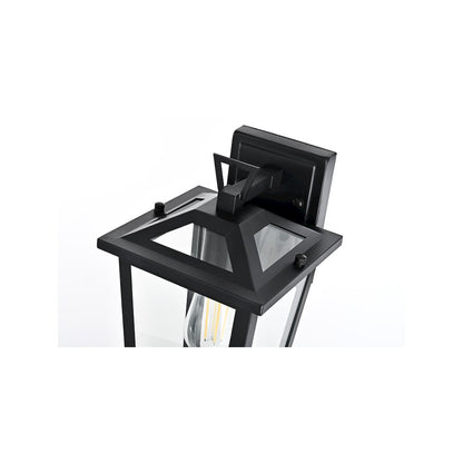 Cayman 7 inch Outdoor Pendant in Black