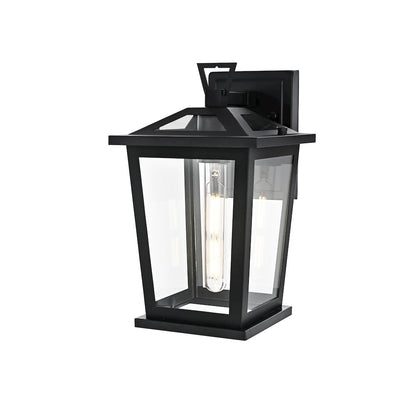 Cayman 7 inch Outdoor Pendant in Black