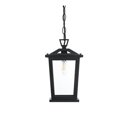 Berks 7 inch Outdoor Pendant in Black