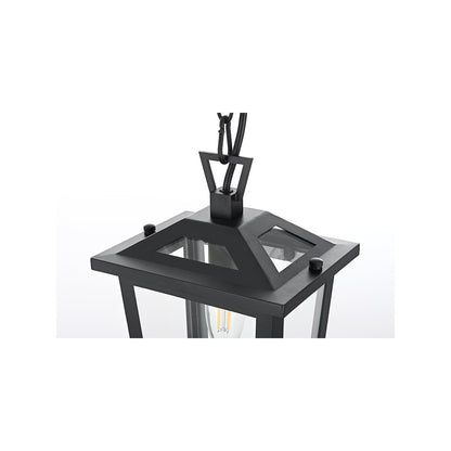 Berks 7 inch Outdoor Pendant in Black