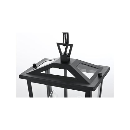 Berks 7 inch Outdoor Pendant in Black