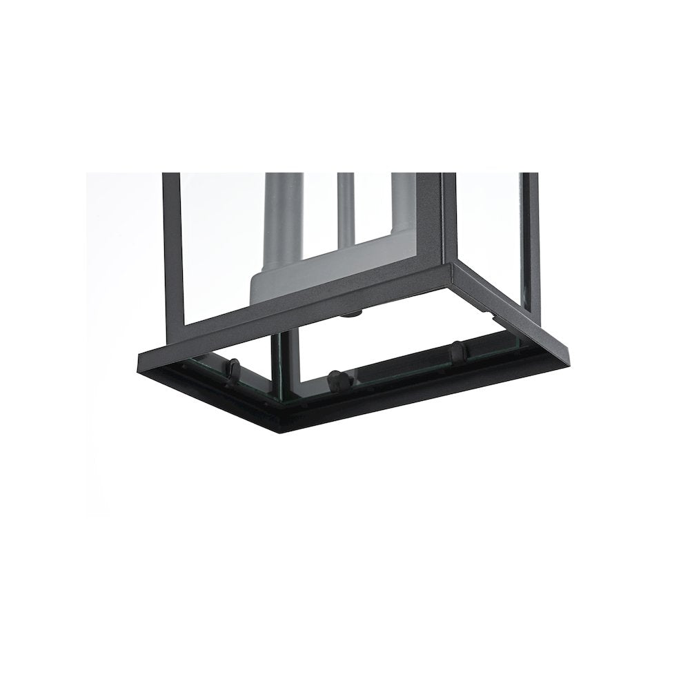 Berks 7 inch Outdoor Pendant in Black