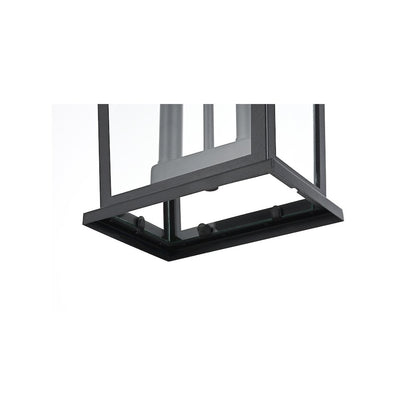 Berks 7 inch Outdoor Pendant in Black