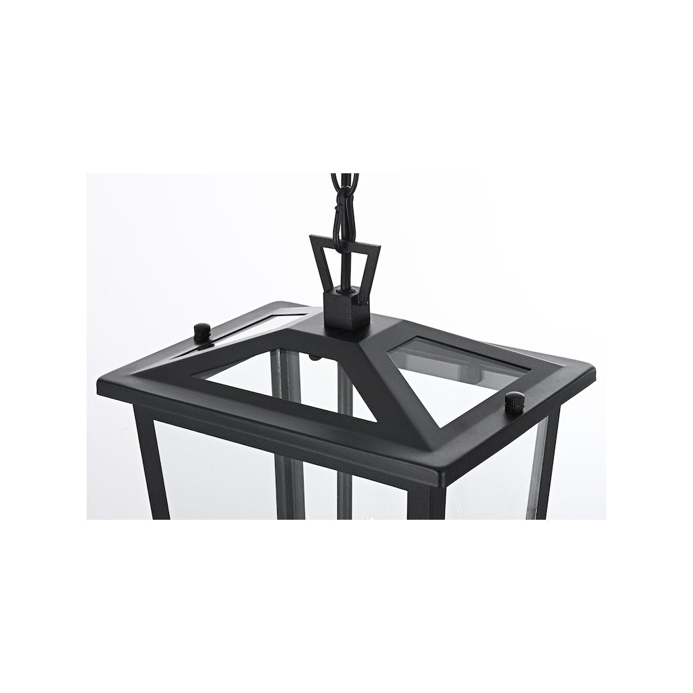 Berks 7 inch Outdoor Pendant in Black