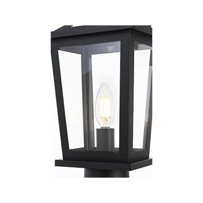 Berks 7 inch Outdoor Pendant in Black