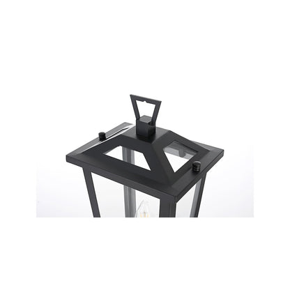 Berks 7 inch Outdoor Pendant in Black
