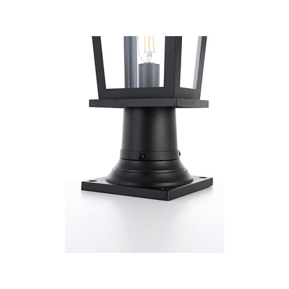 Berks 7 inch Outdoor Pendant in Black