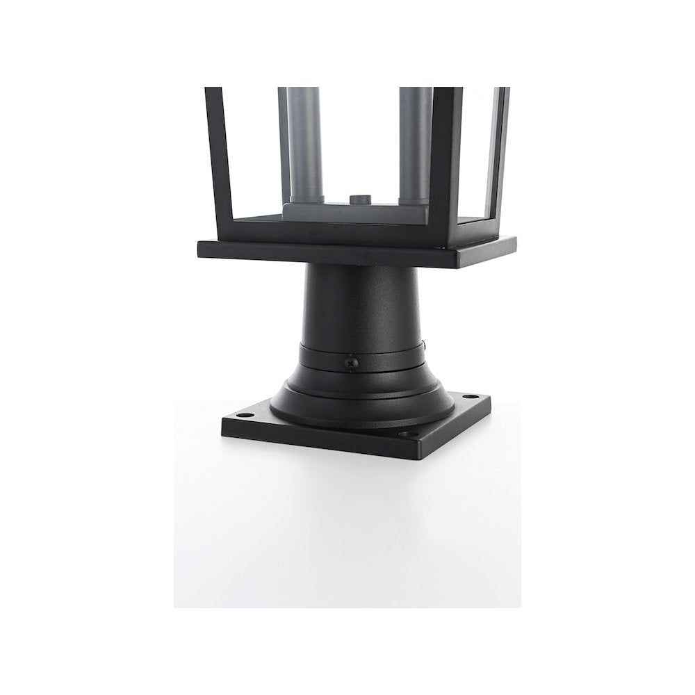 Berks 7 inch Outdoor Pendant in Black