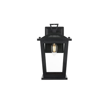 Berks 7 inch Outdoor Pendant in Black