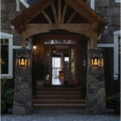 Berks 7 inch Outdoor Pendant in Black