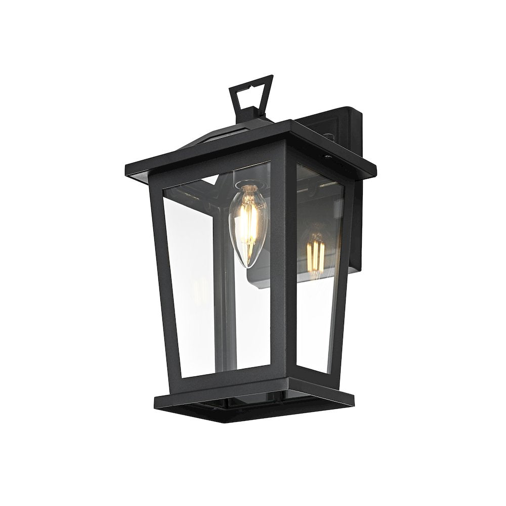 Berks 7 inch Outdoor Pendant in Black