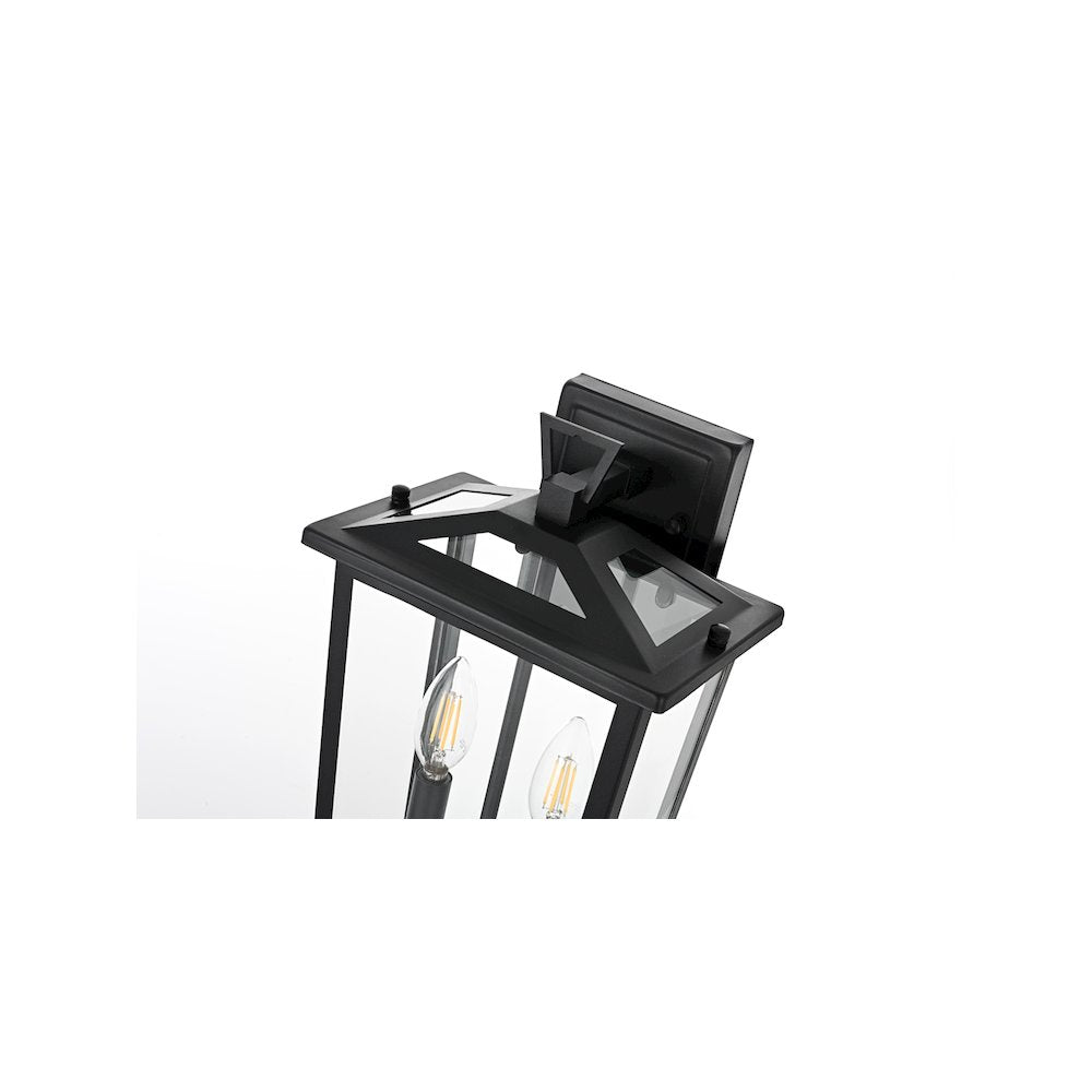 Berks 7 inch Outdoor Pendant in Black