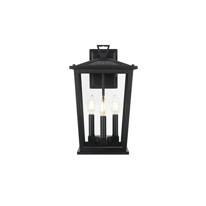 Berks 7 inch Outdoor Pendant in Black