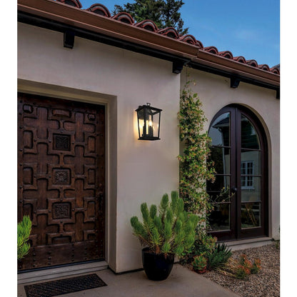 Berks 7 inch Outdoor Pendant in Black