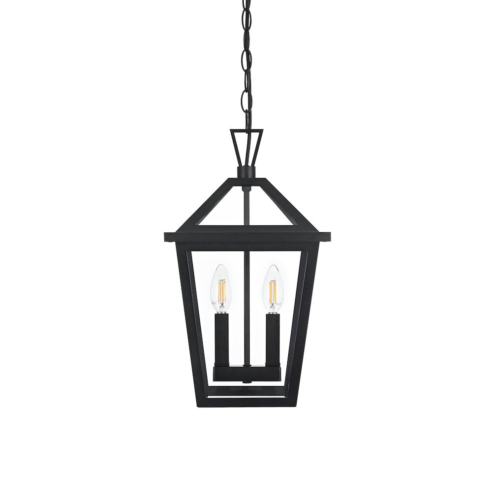 Frankford 7 inch Outdoor Pendant in Black