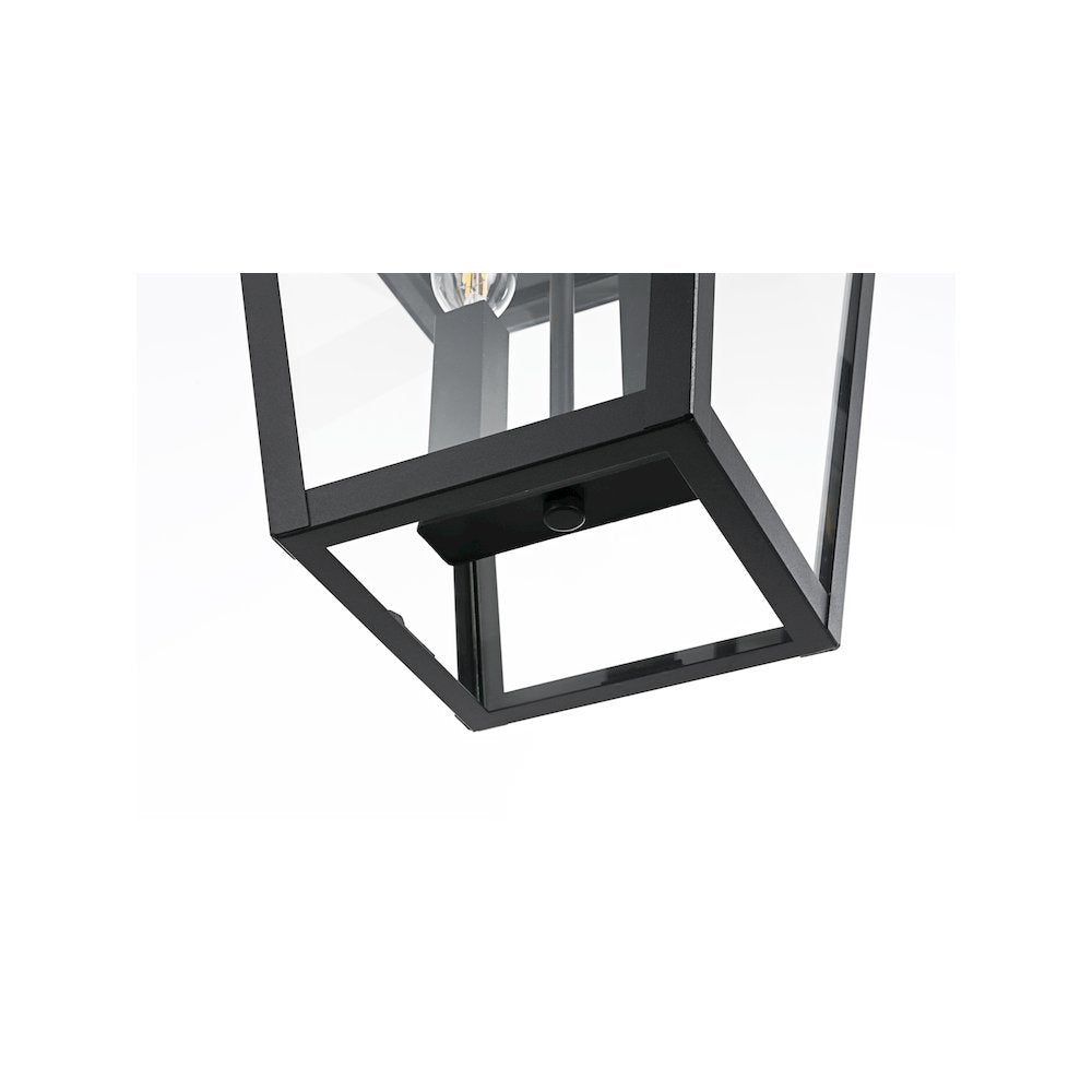 Frankford 7 inch Outdoor Pendant in Black
