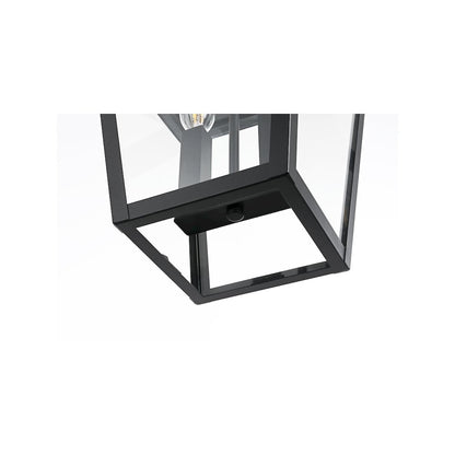 Frankford 7 inch Outdoor Pendant in Black