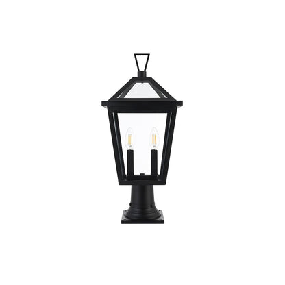Frankford 7 inch Outdoor Pendant in Black