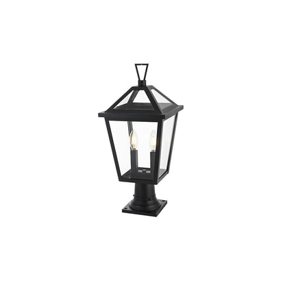 Frankford 7 inch Outdoor Pendant in Black