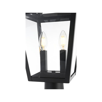 Frankford 7 inch Outdoor Pendant in Black