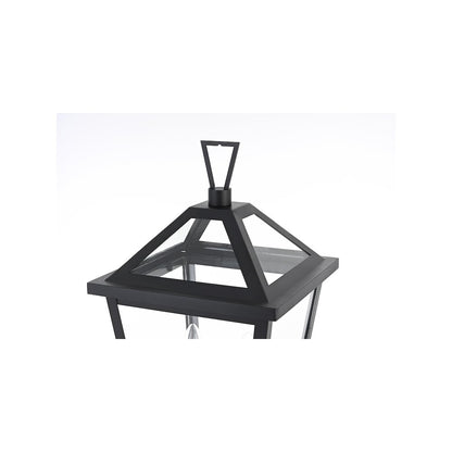 Frankford 7 inch Outdoor Pendant in Black