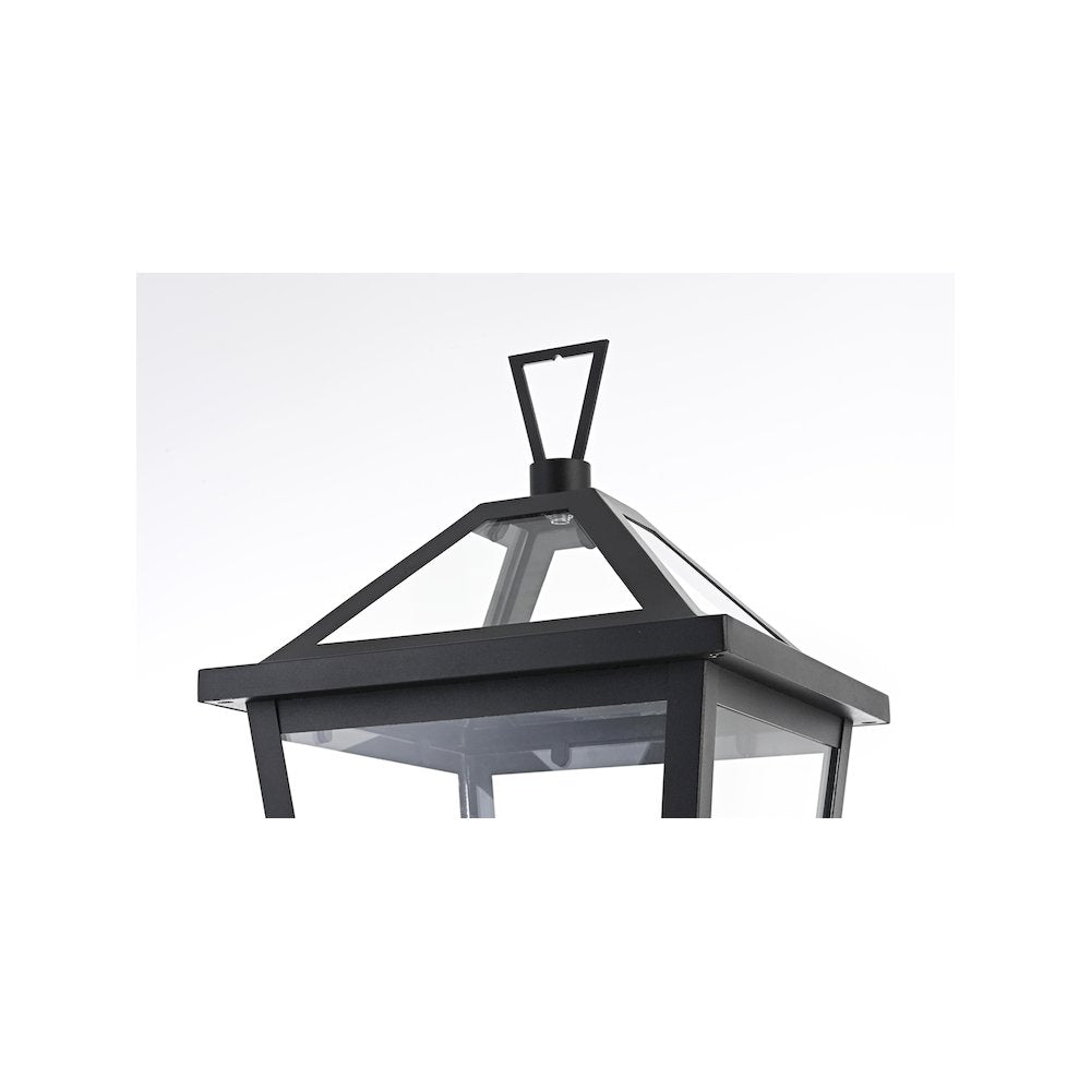 Frankford 7 inch Outdoor Pendant in Black