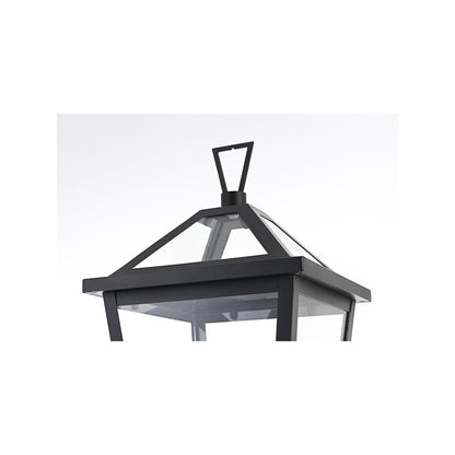 Frankford 7 inch Outdoor Pendant in Black