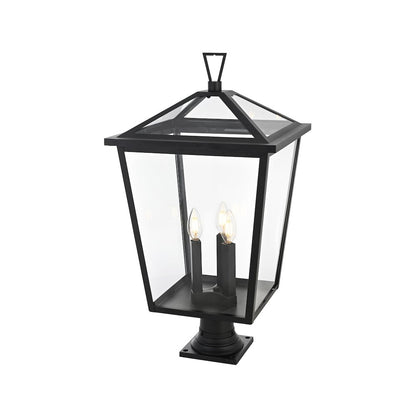 Oxford 7 inch Outdoor Pendant in Black