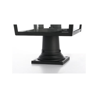 Oxford 7 inch Outdoor Pendant in Black