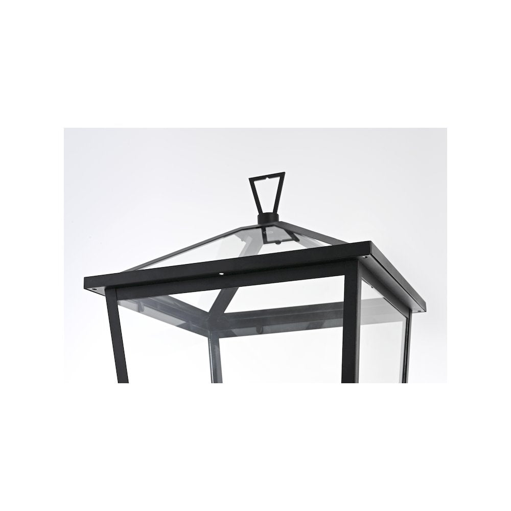Oxford 7 inch Outdoor Pendant in Black