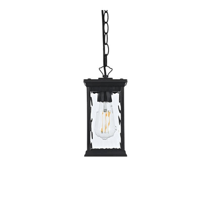 Mascher 7 inch Outdoor Pendant in Black