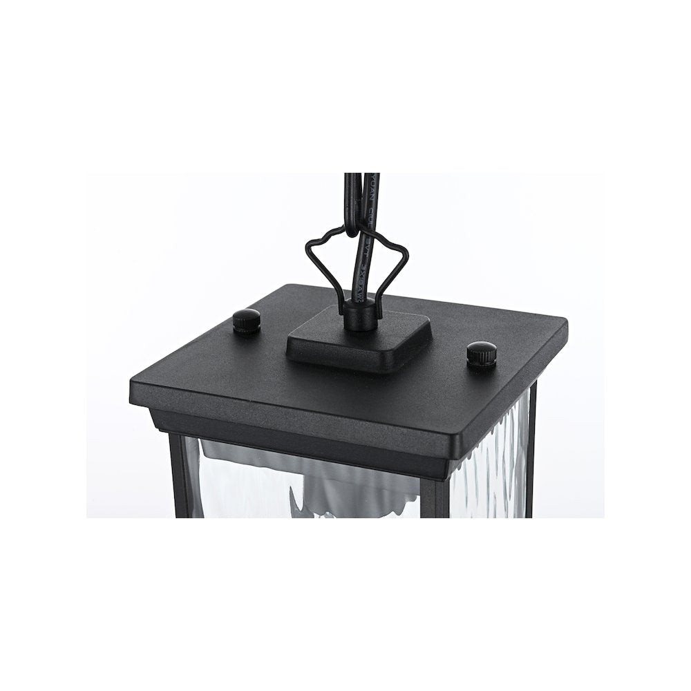 Mascher 7 inch Outdoor Pendant in Black