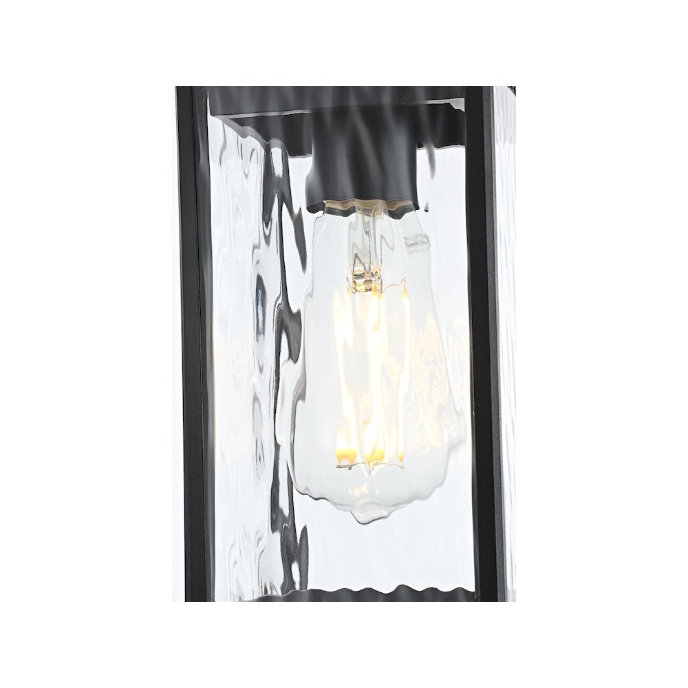Mascher 7 inch Outdoor Pendant in Black