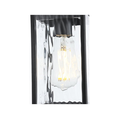 Mascher 7 inch Outdoor Pendant in Black