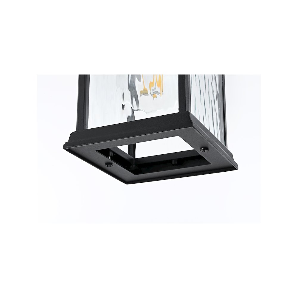 Mascher 7 inch Outdoor Pendant in Black