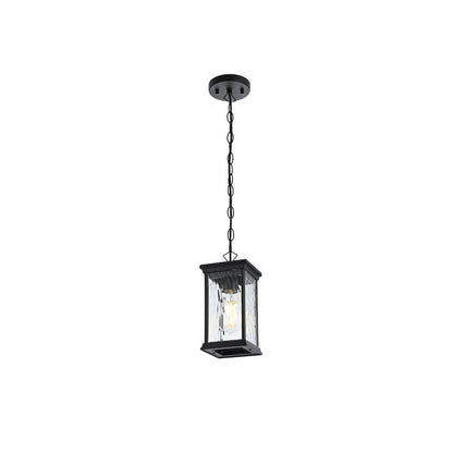 Mascher 7 inch Outdoor Pendant in Black