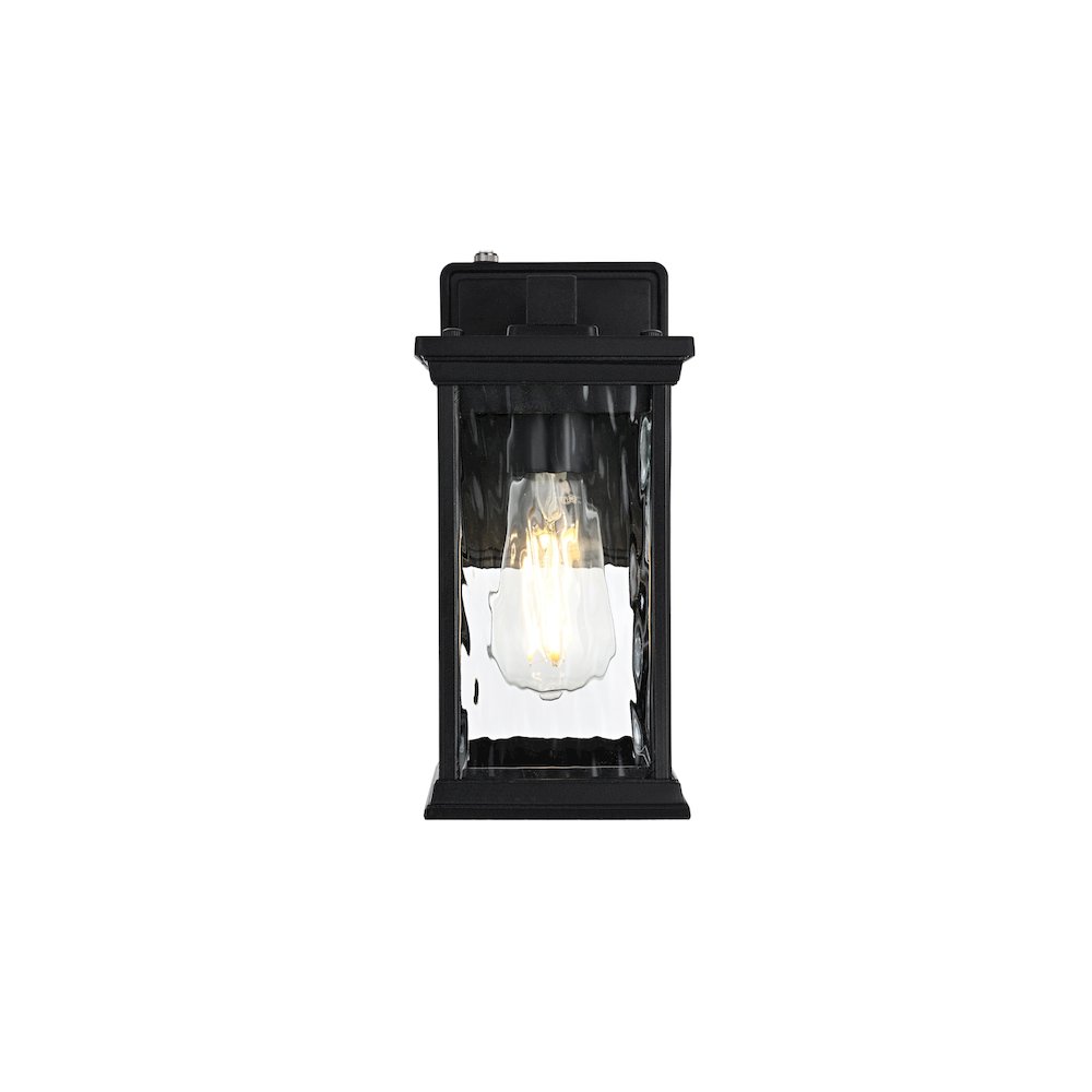 Mascher 7 inch Outdoor Pendant in Black