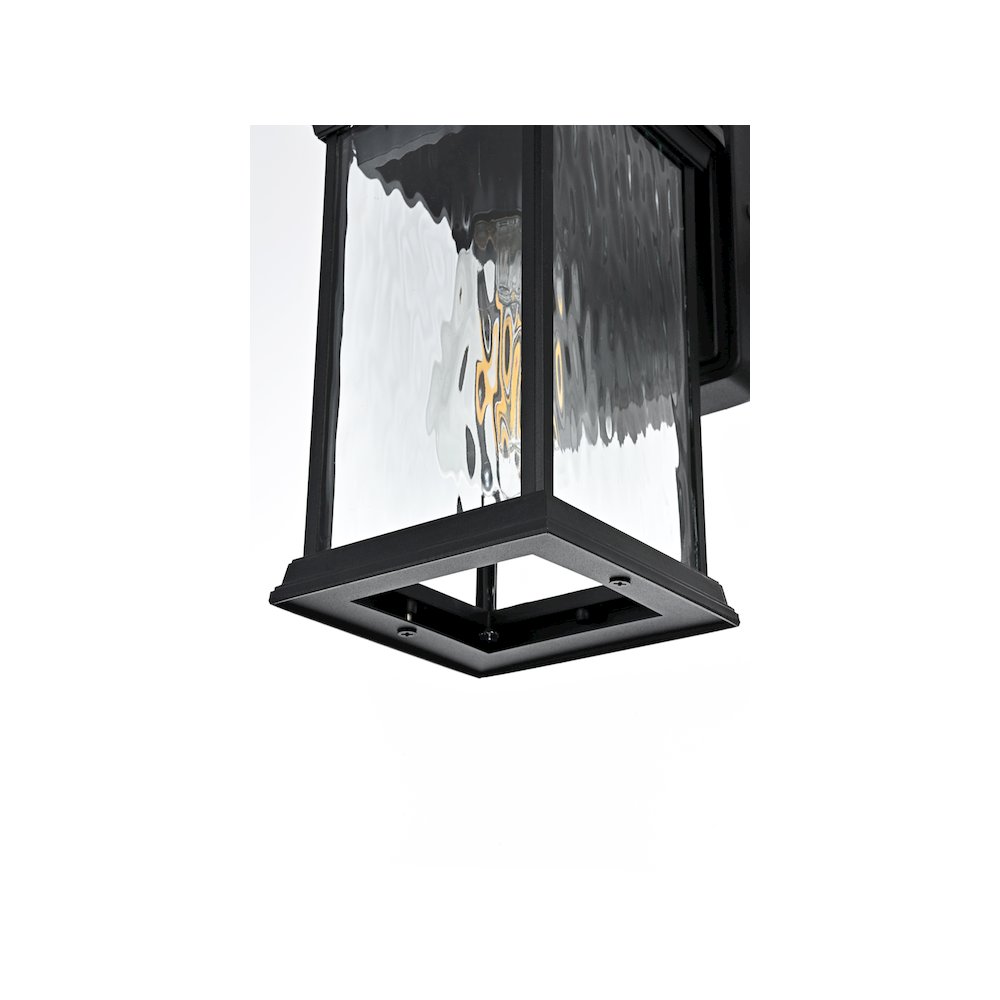 Mascher 7 inch Outdoor Pendant in Black