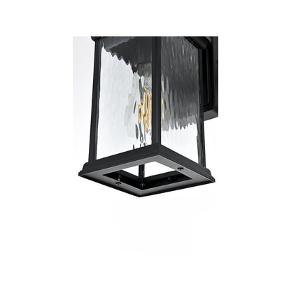 Mascher 7 inch Outdoor Pendant in Black