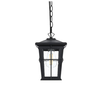 Bodine 7 inch Outdoor Pendant in Black
