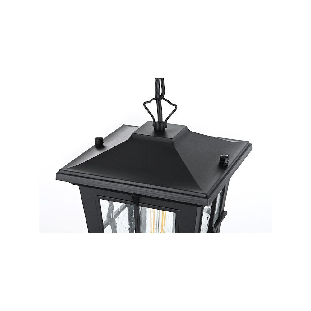 Bodine 7 inch Outdoor Pendant in Black