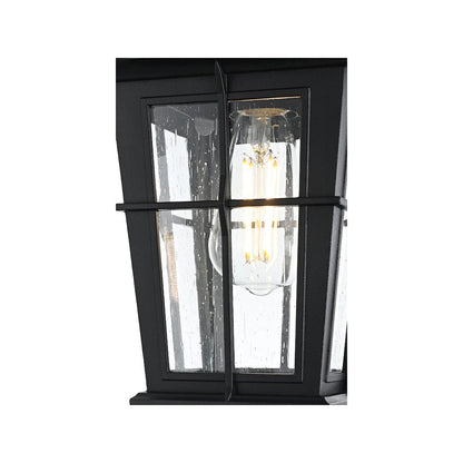 Bodine 7 inch Outdoor Pendant in Black