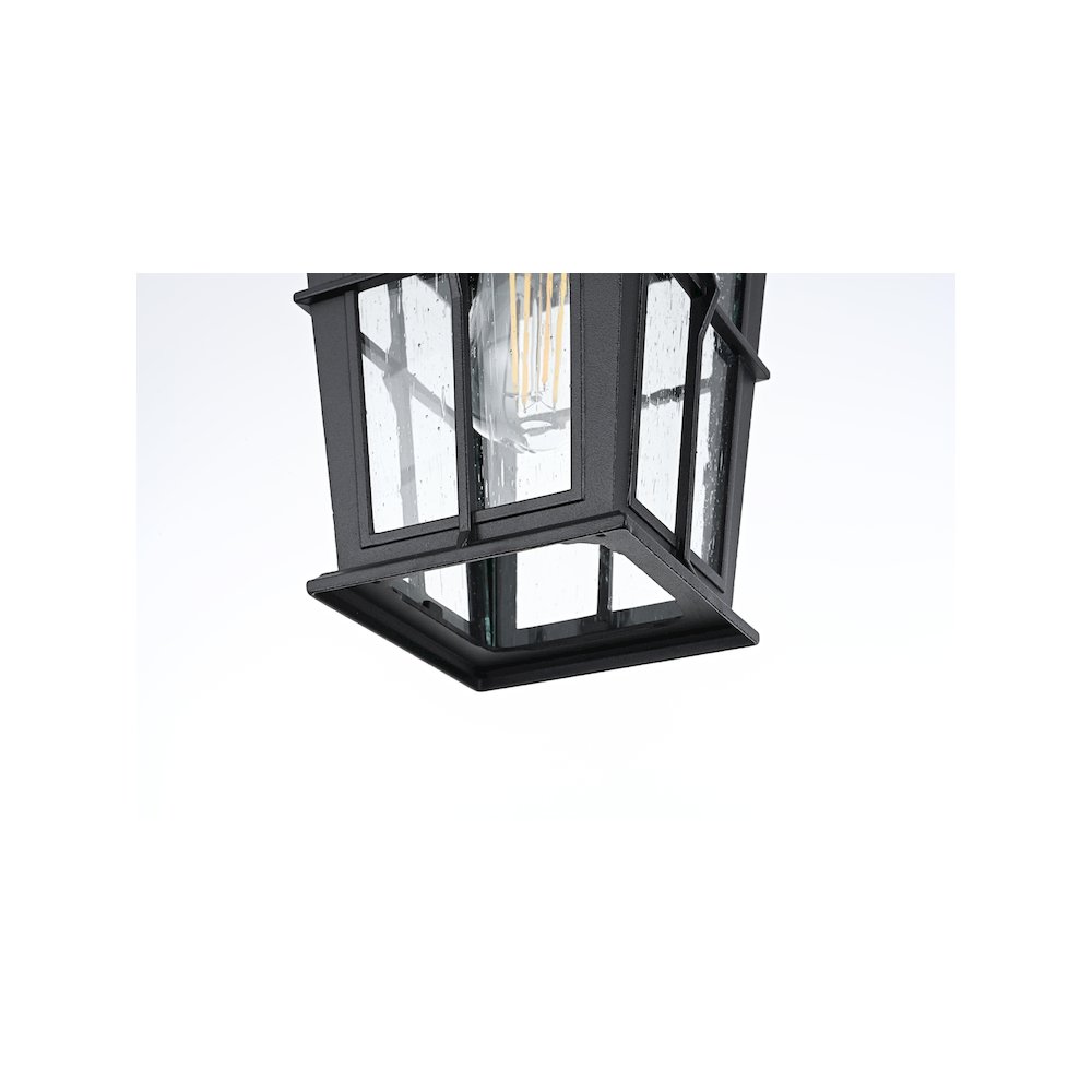 Bodine 7 inch Outdoor Pendant in Black